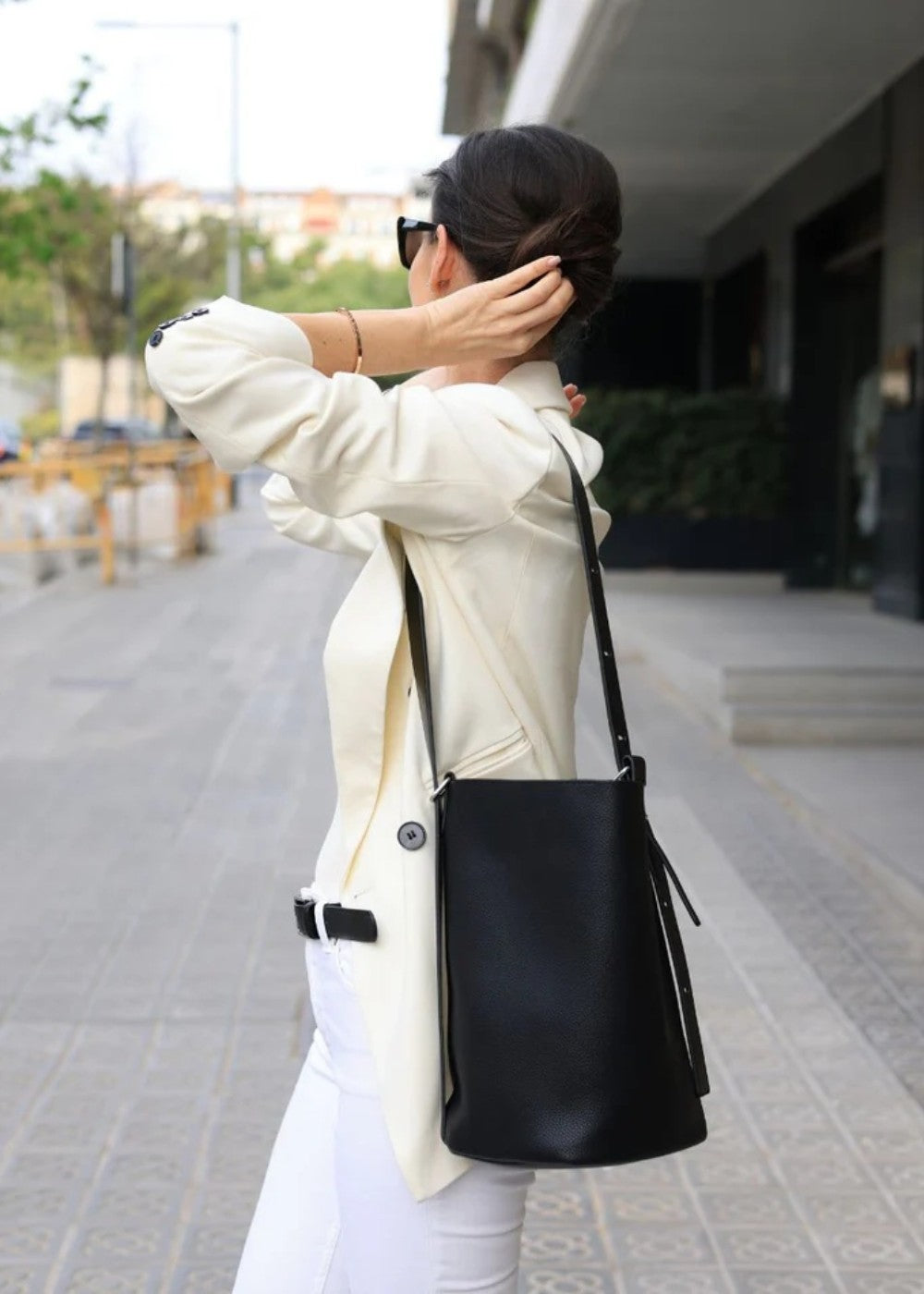 Borsa in pelle Nakoo
