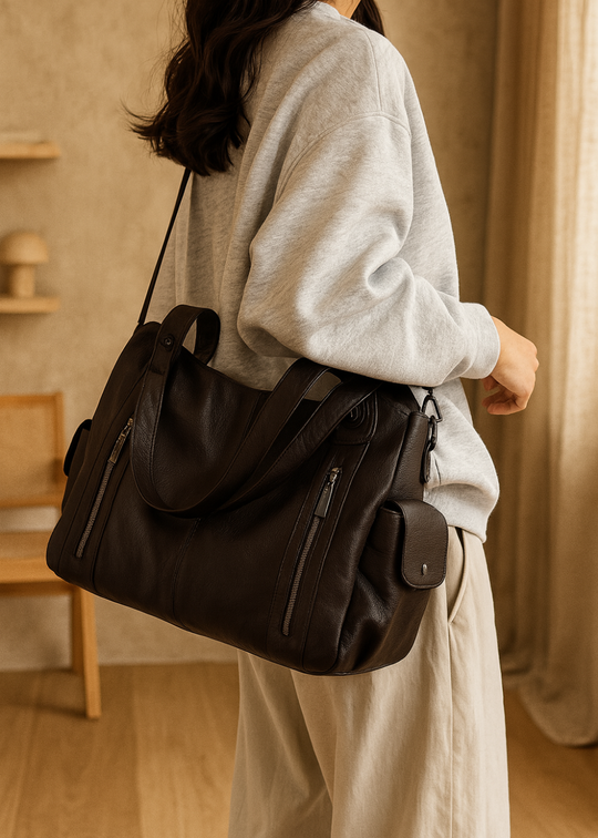 Borsa in pelle Ange