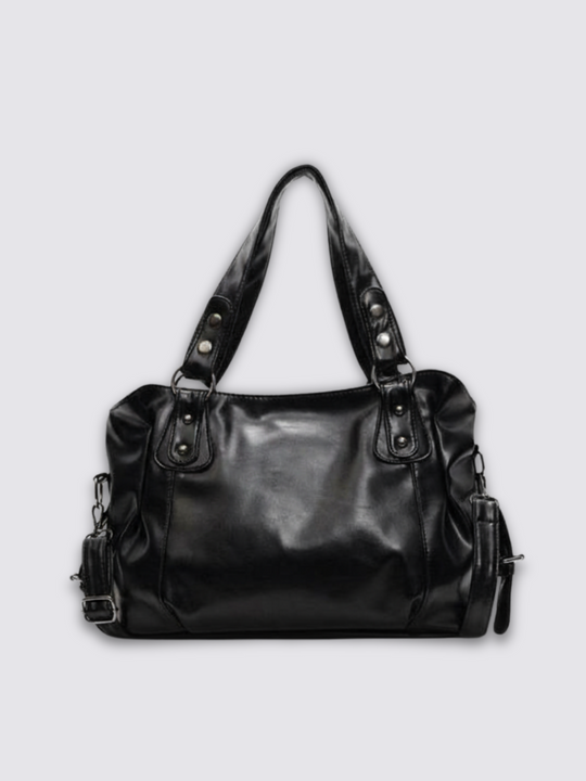 Borsa in pelle Angelina - Nero