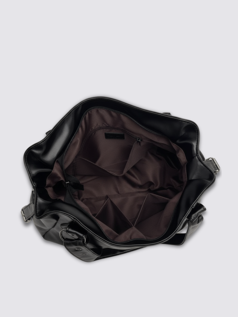 Borsa in pelle Angelina - Nero