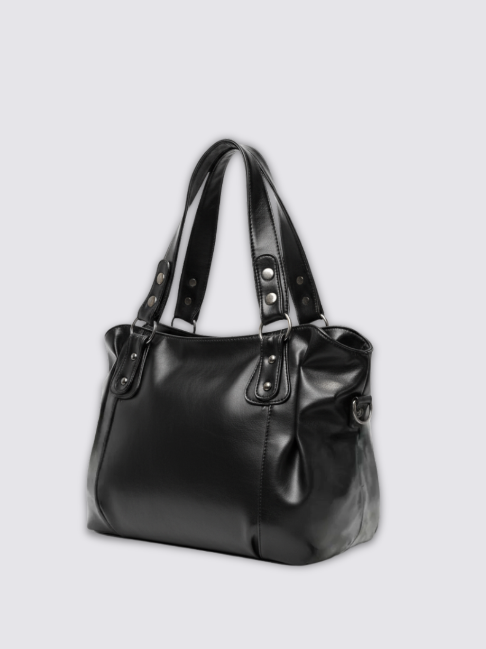 Borsa in pelle Angelina - Nero