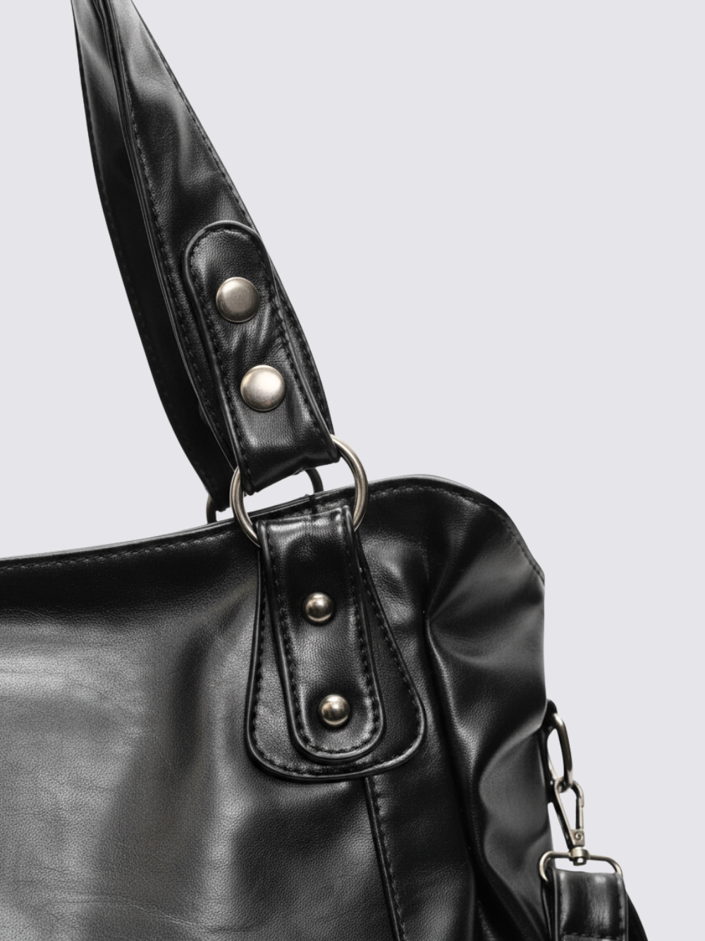 Borsa in pelle Angelina - Nero