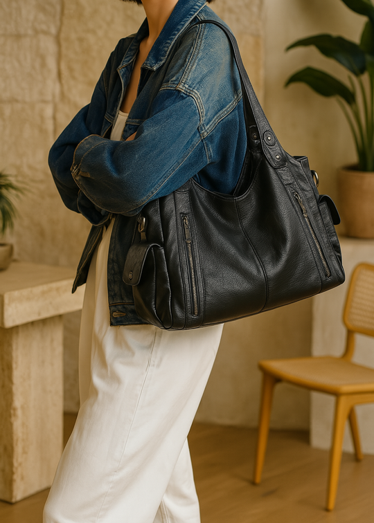 Borsa in pelle Ange
