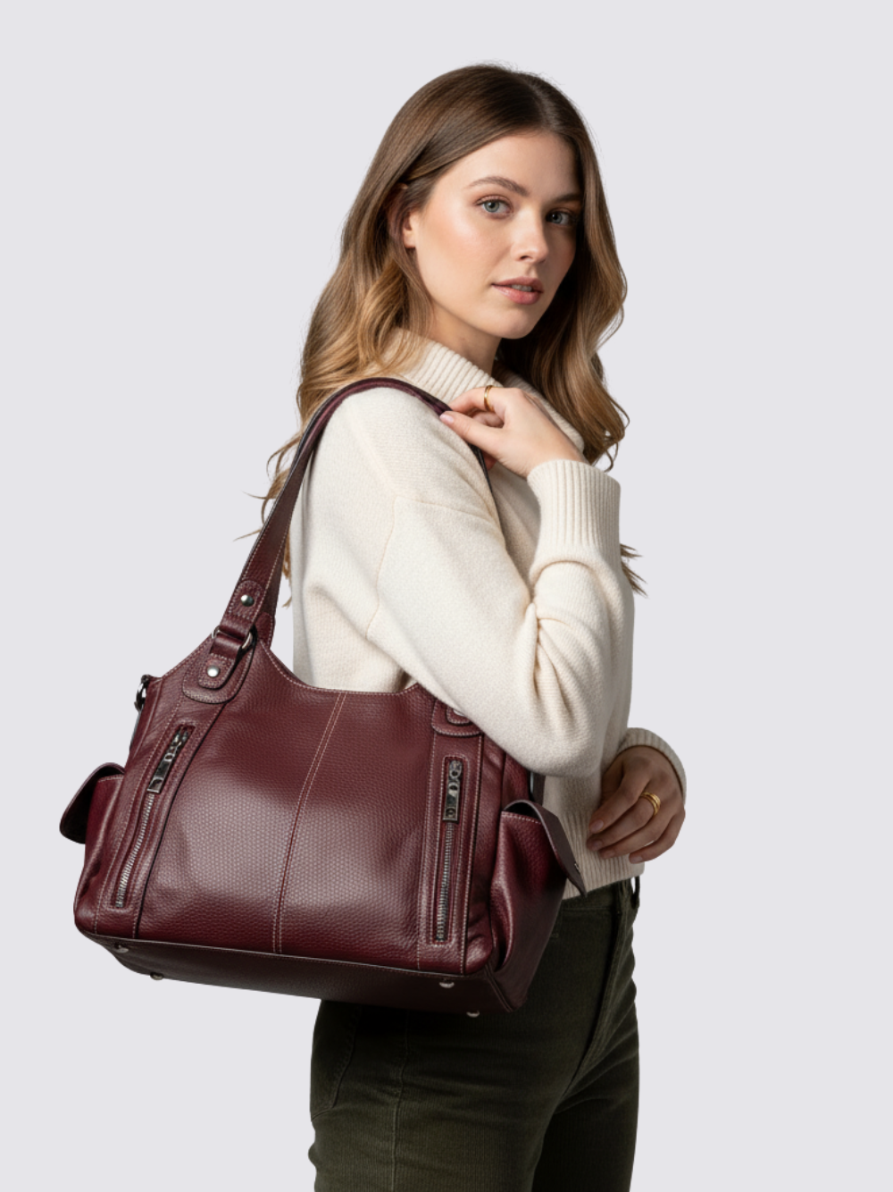Borsa in pelle Ange