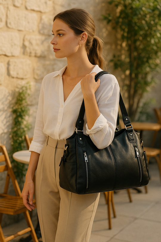 Borsa in pelle Ange