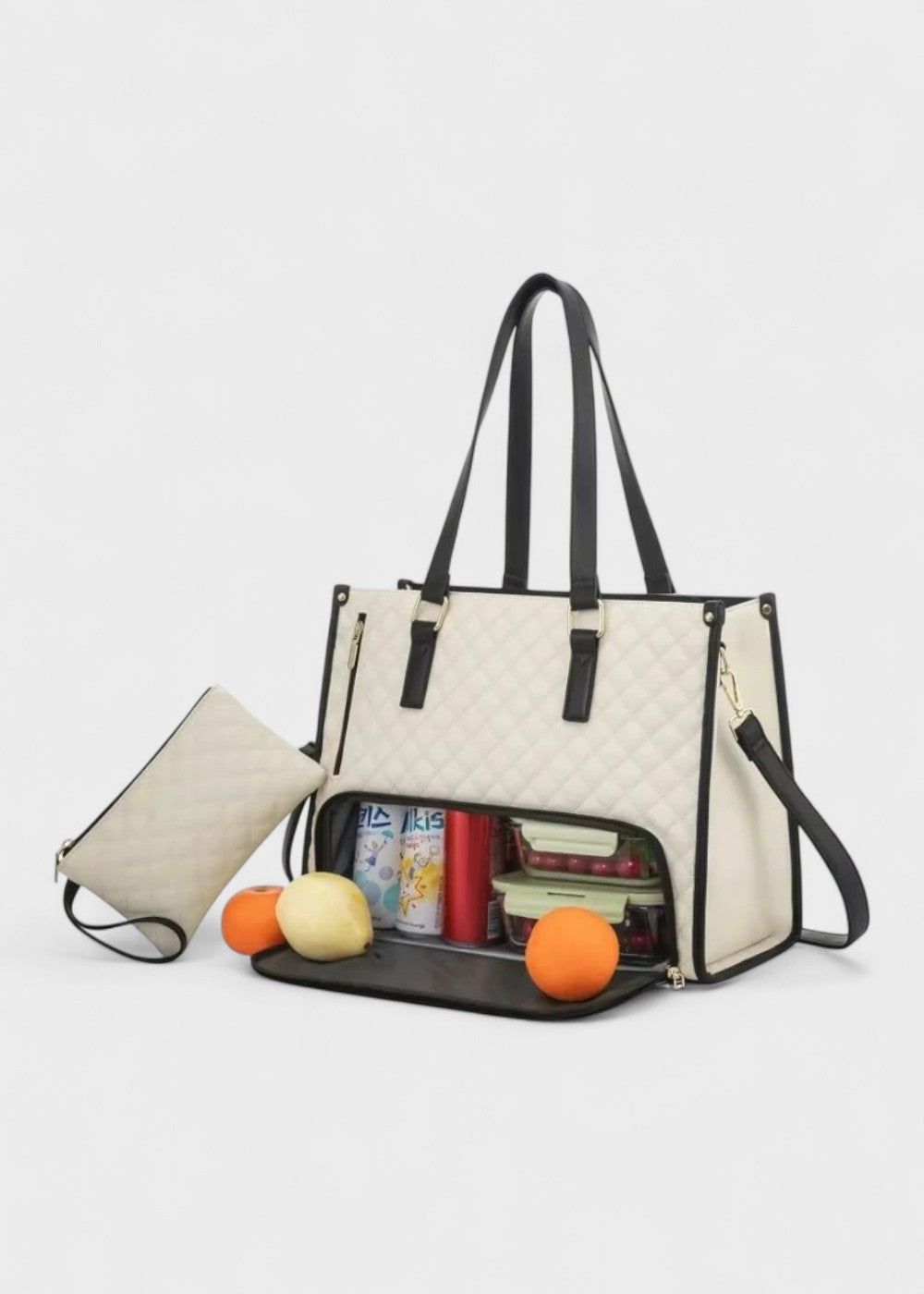 Borsa trapuntata 3-in-1