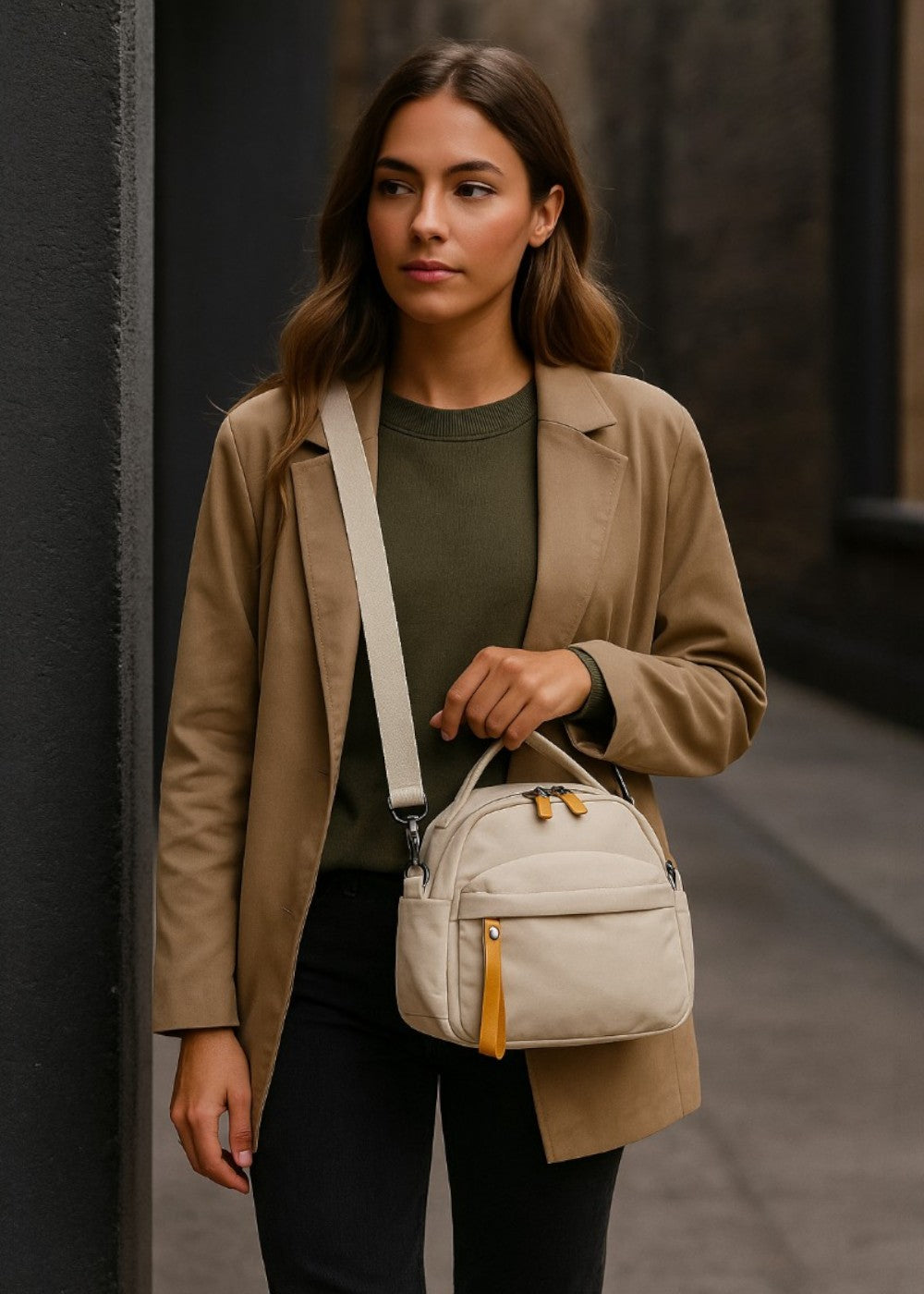 Borsa a tracolla Lyona