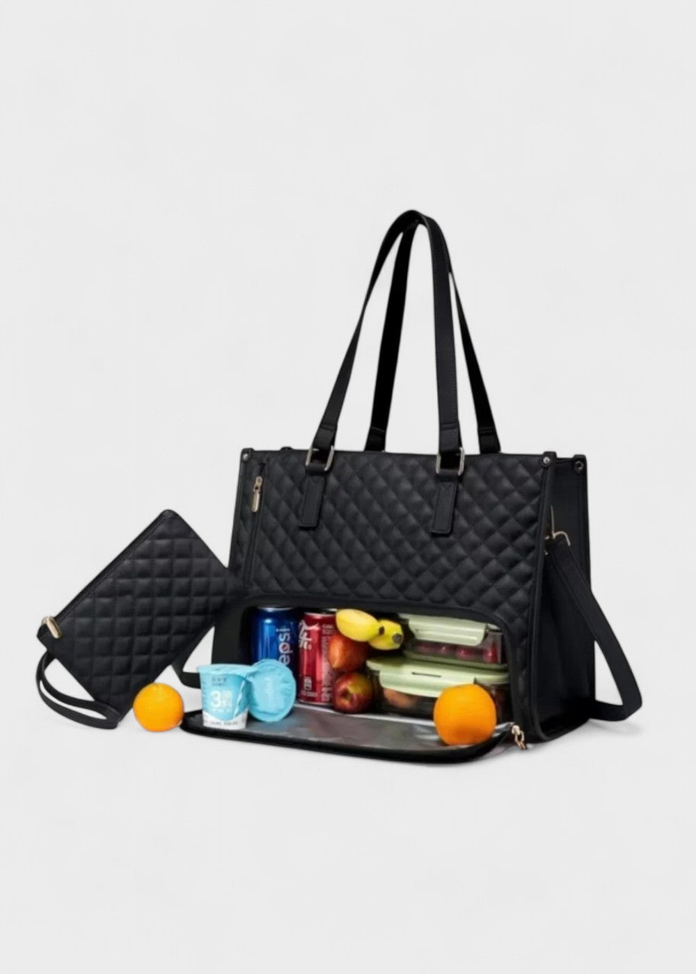 Borsa trapuntata 3-in-1