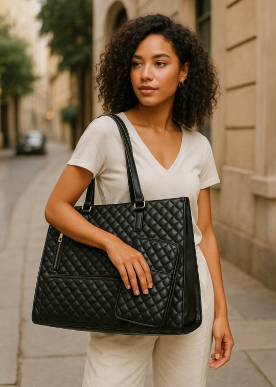 Borsa trapuntata 3-in-1