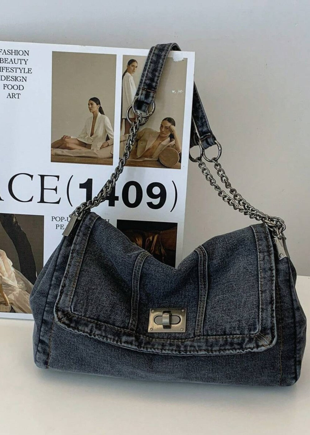 Grace - Borsa in jeans