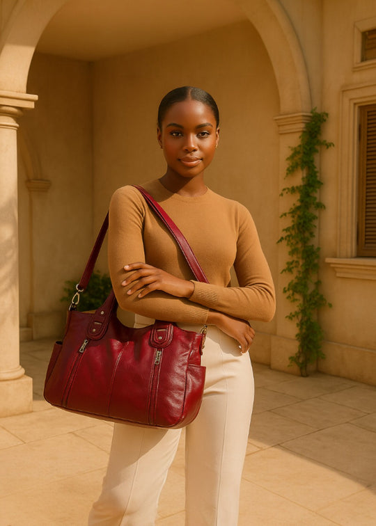 Borsa in pelle Ange