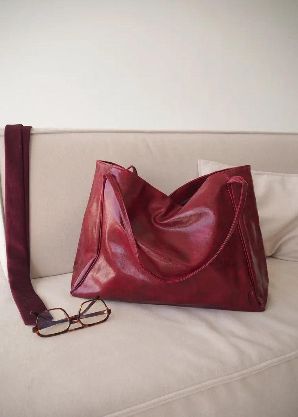 Dina - Borsa a mano in pelle