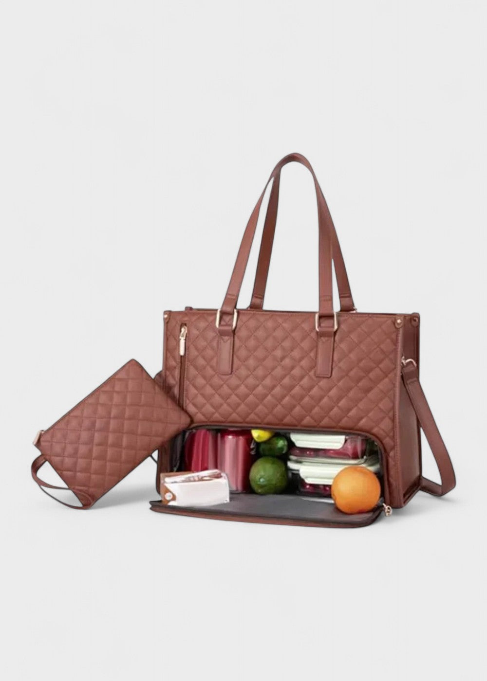 Borsa trapuntata 3-in-1