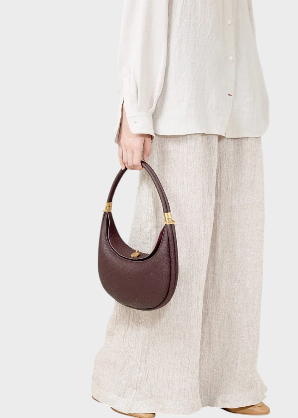 Borsa in pelle Luna