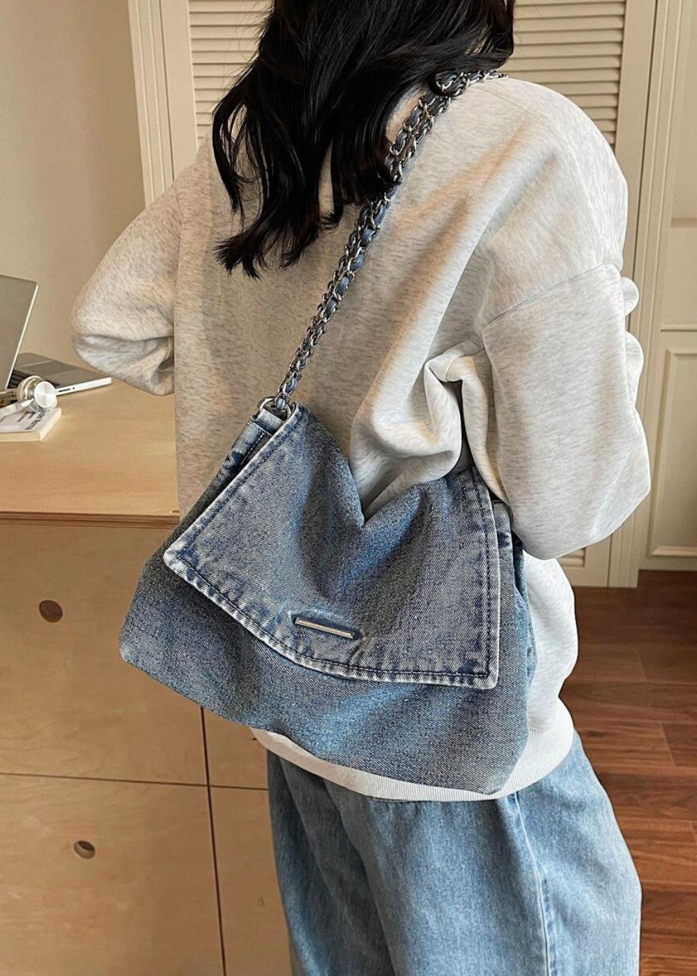 Grace - Borsa in jeans