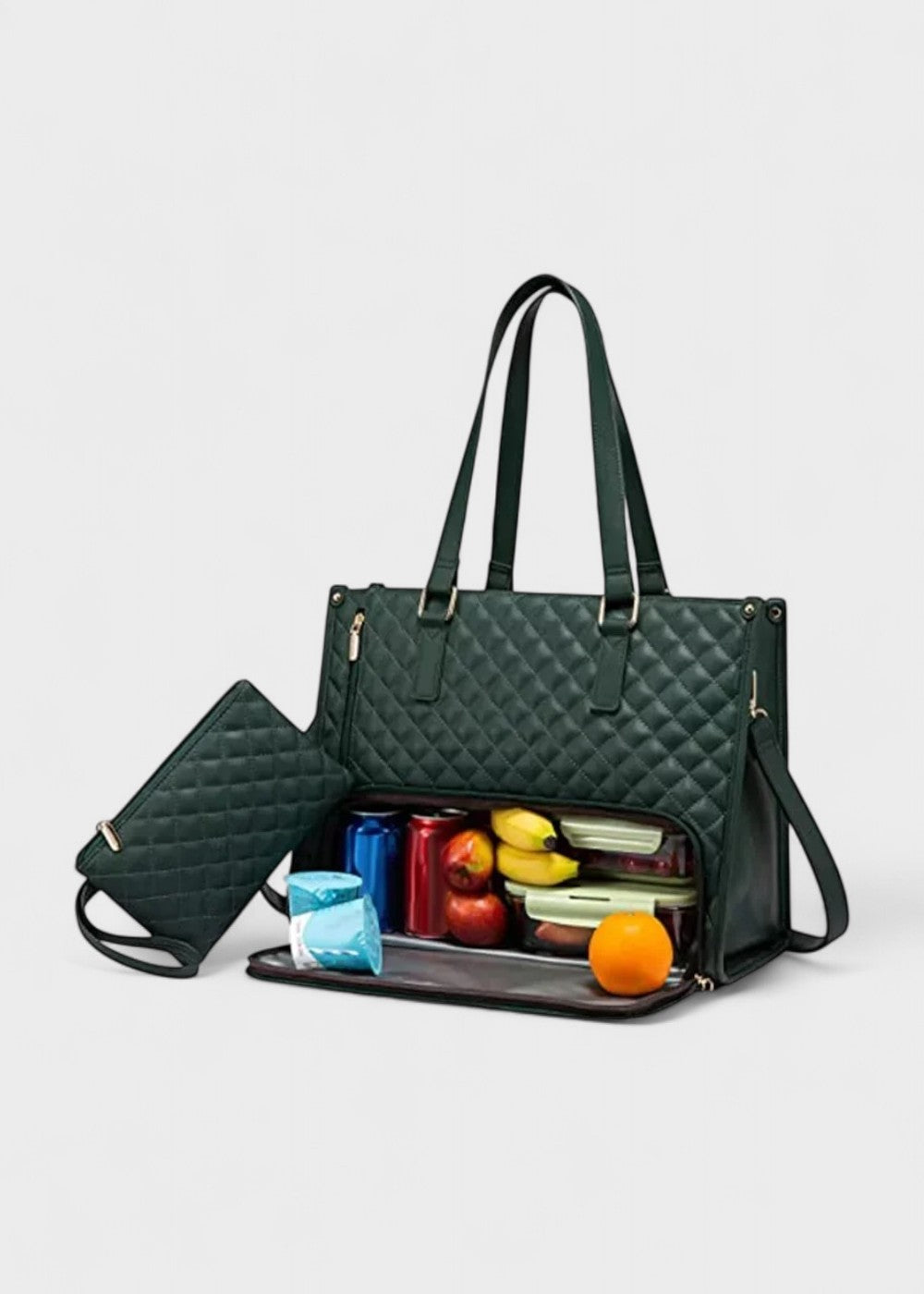 Borsa trapuntata 3-in-1