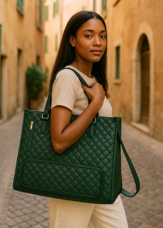 Borsa trapuntata 3-in-1