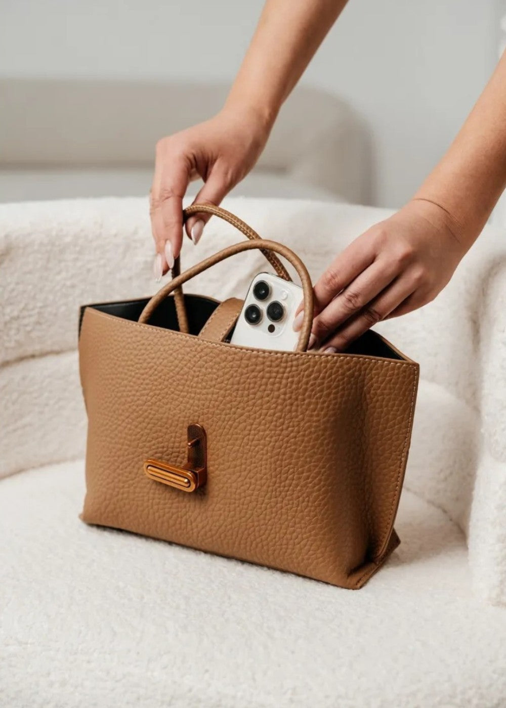 Borsa in pelle Mila