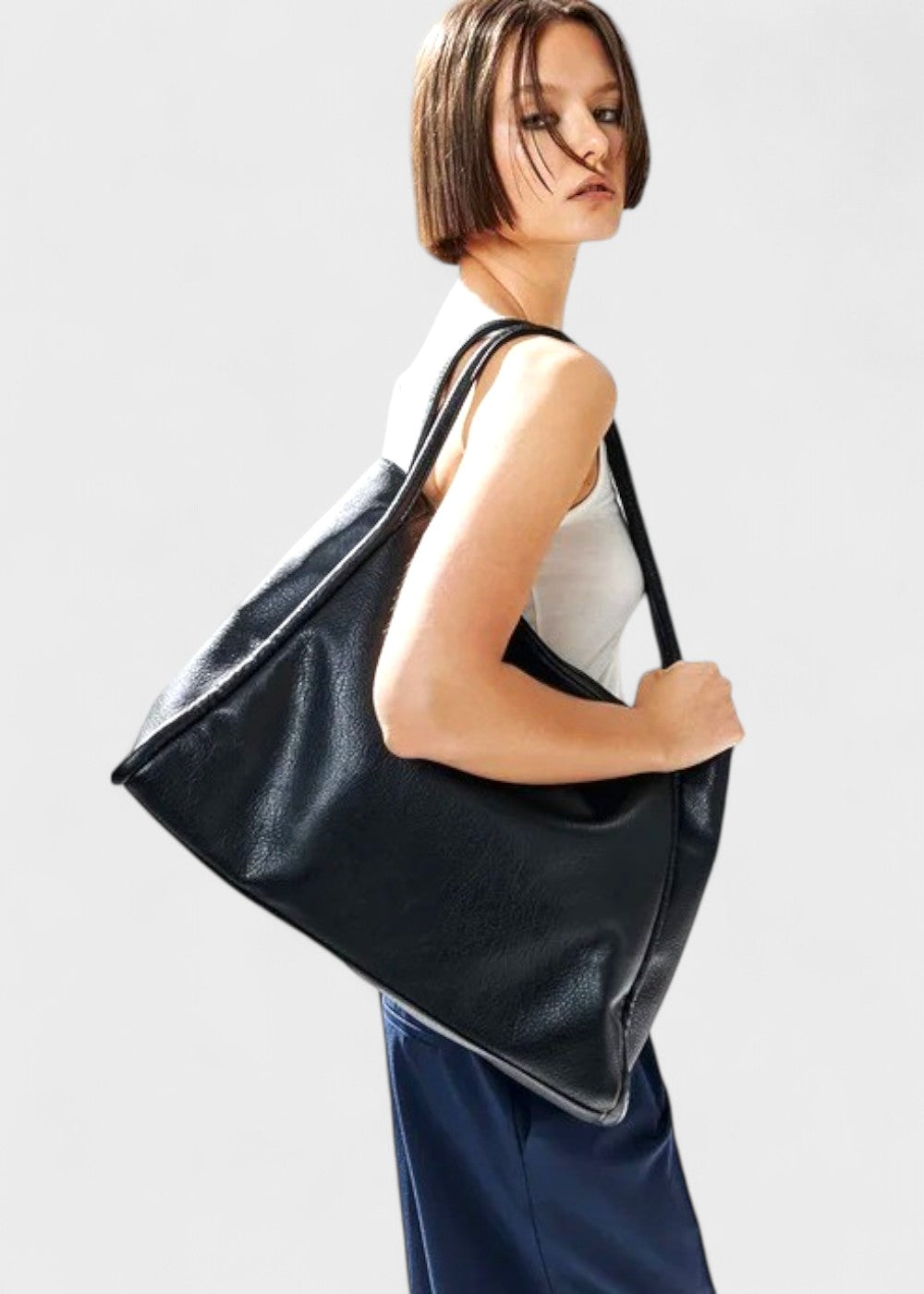 Dina - Borsa a mano in pelle