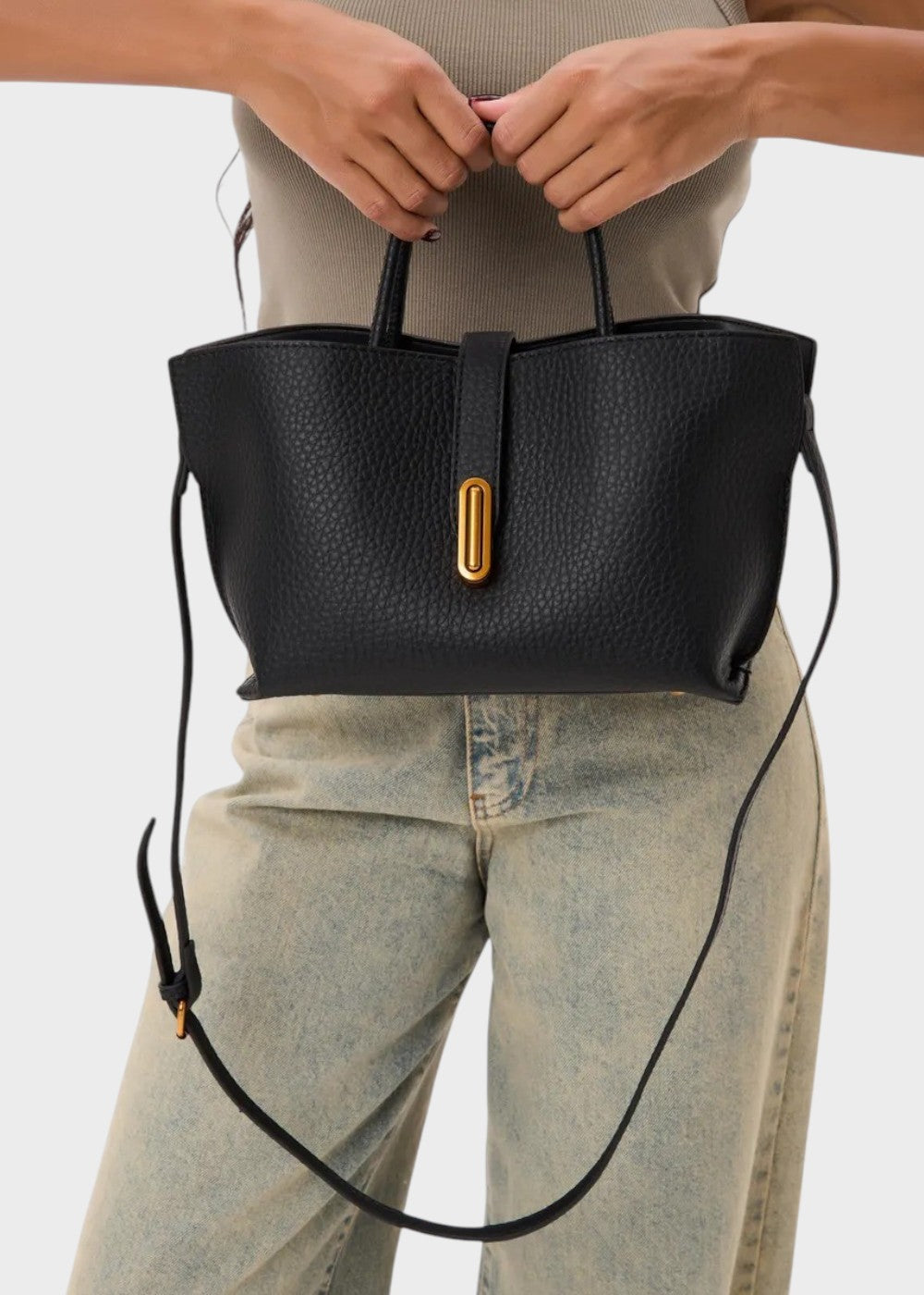 Borsa in pelle Mila