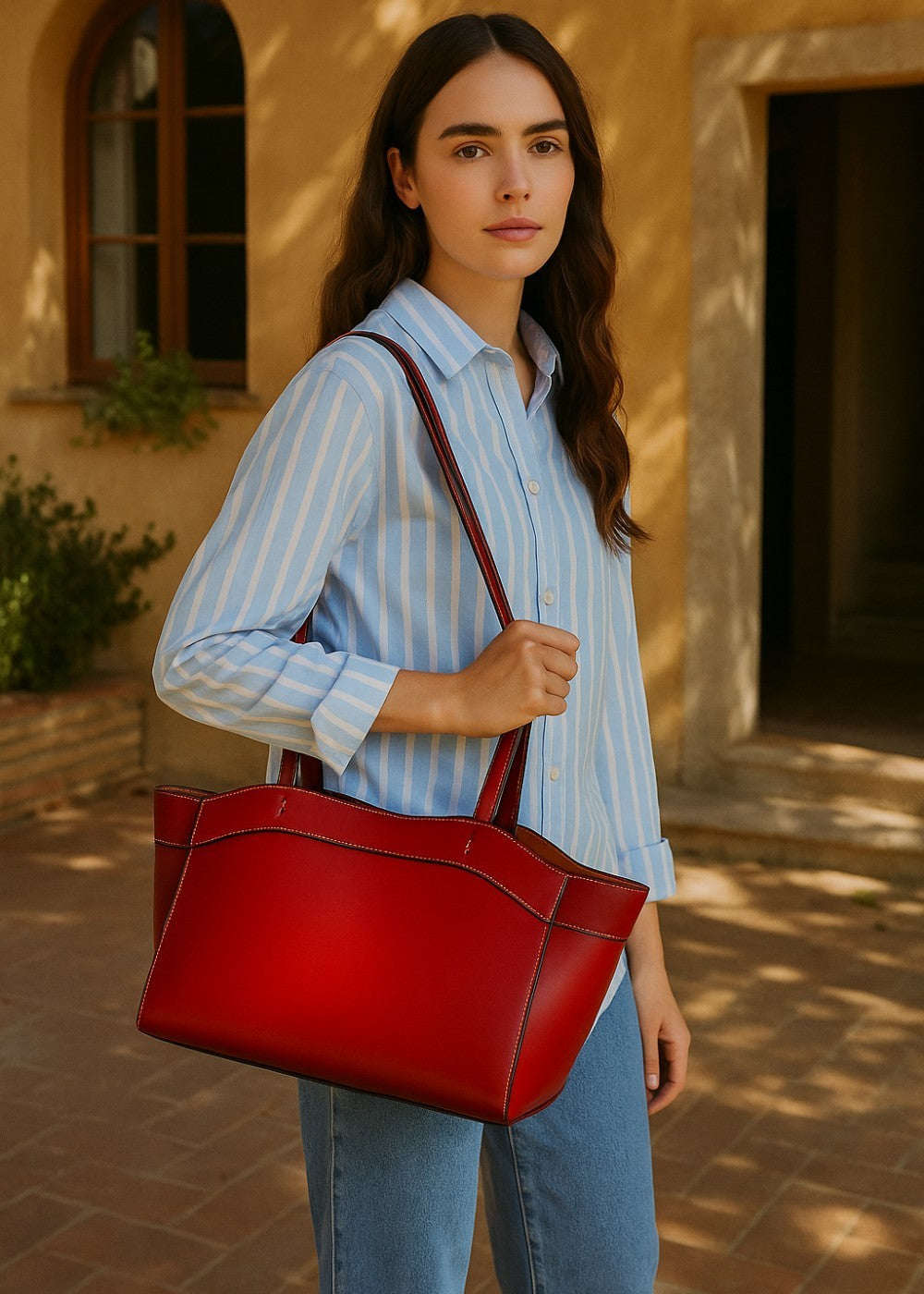 Borsa in pelle Emma