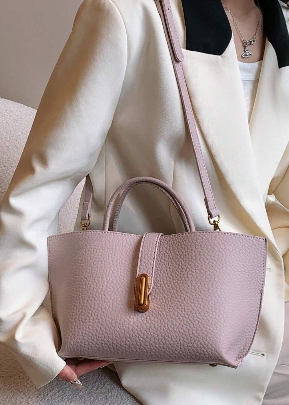 Borsa in pelle Mila