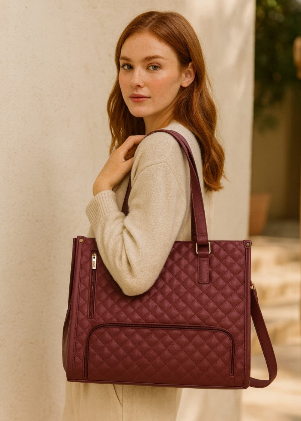 Borsa trapuntata 3-in-1